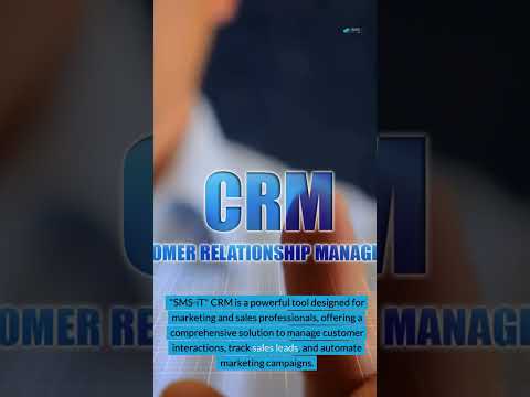 SMS-iT CRM for Marketing and Sales [Video]