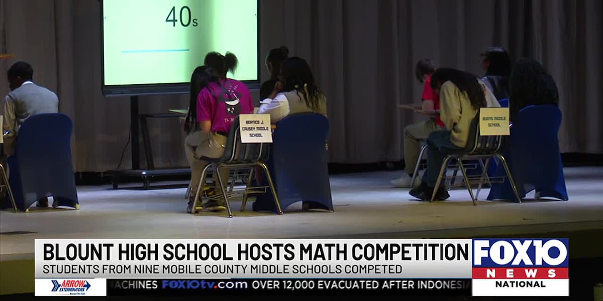 Blount High School hosts math competition [Video]