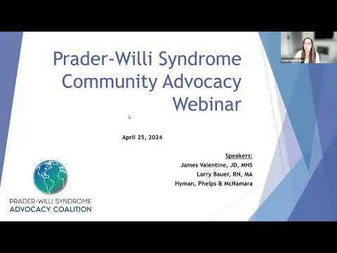 PWS Community Advocacy Webinar [Video]