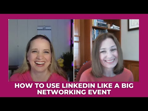 How To Use LinkedIn Like a  Big Networking Event with Guest Deanna Russo [Video]