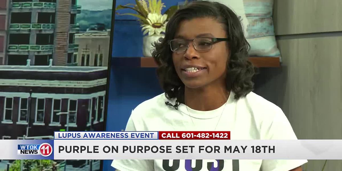 Purple on Purpose Relay Walk to raise awareness for lupus set for May 18 [Video]