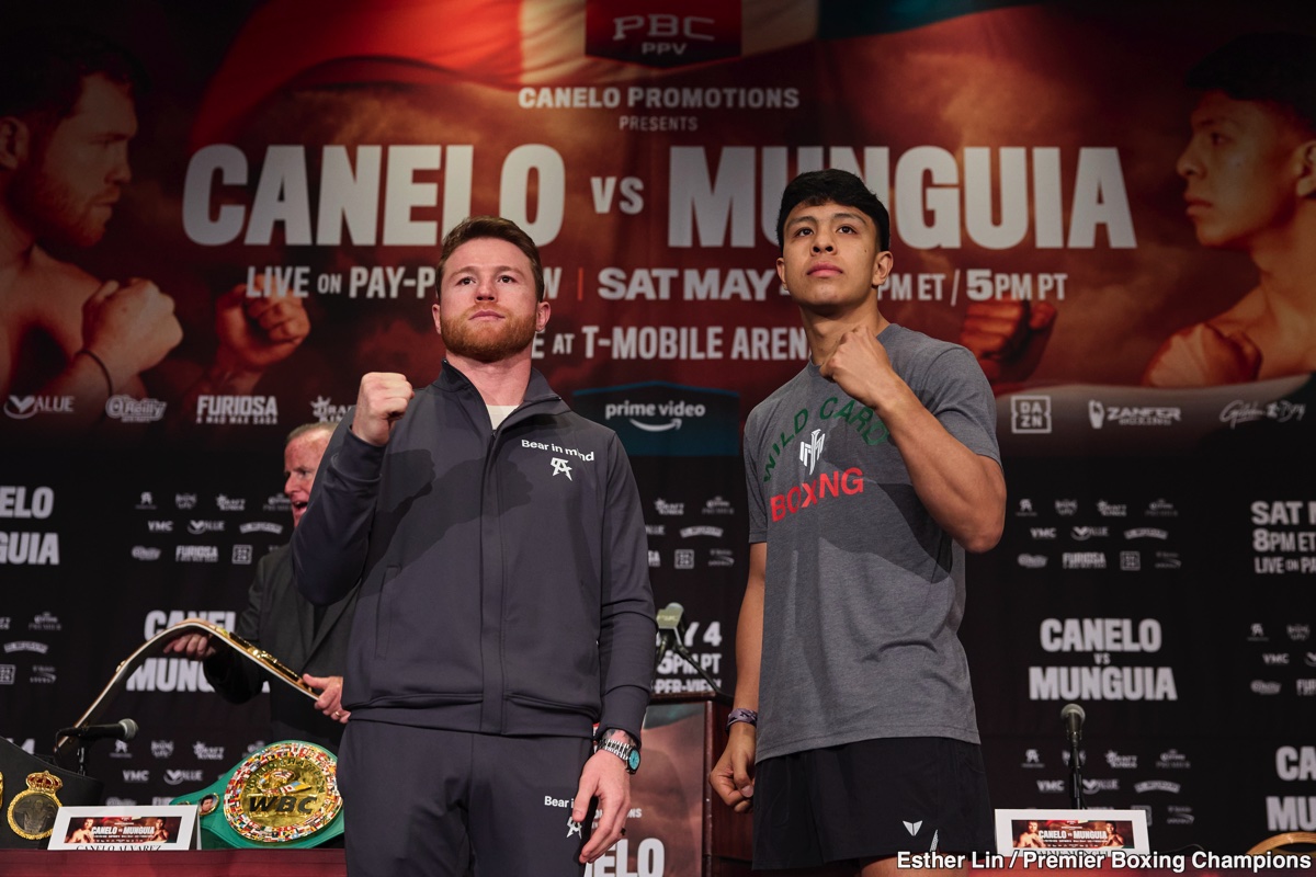 Canelo Vs. Munguia Live On DAZN And Prime Video On May 4th In Las Vegas