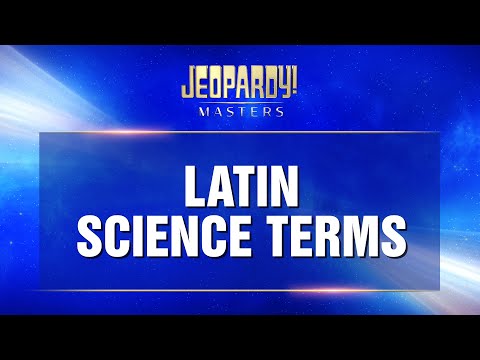 Latin Science Terms | Final Jeopardy! | JEOPARDY! MASTERS [Video]