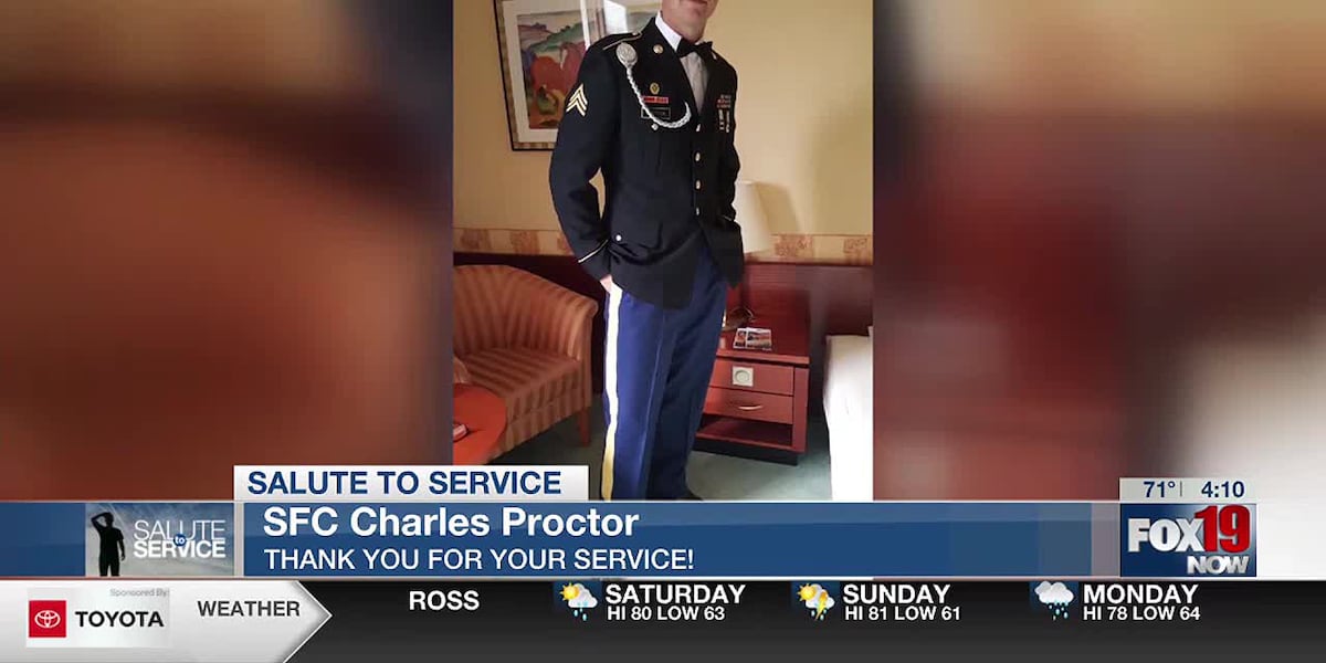 Salute to Service: SFC Charles Proctor [Video]