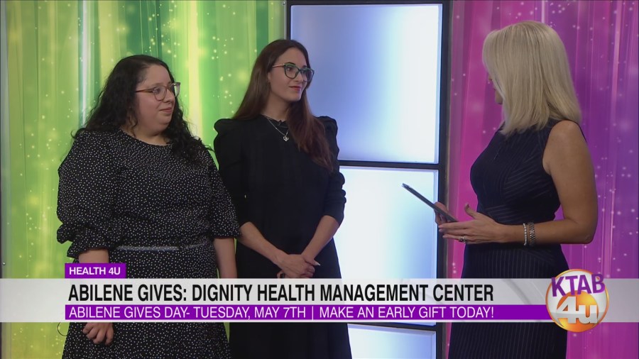 Abilene Gives: Dignity Health Management Center [Video]