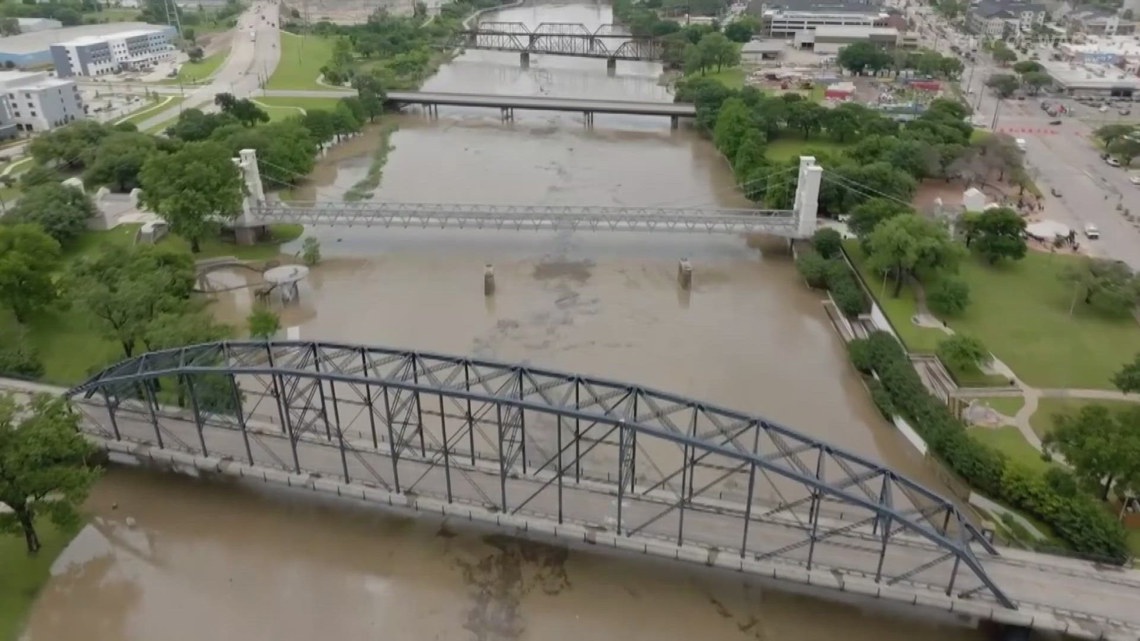 Here’s the flood status of the ‘swollen’ Brazos River in Waco [Video]