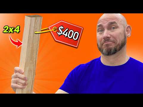 One 2×4 Saved me $400 (Woodworking Projects that Sell) [Video]