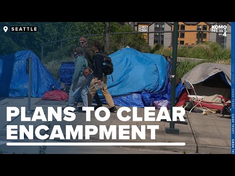 City plans to clear encampment between South Lake Union and Seattle Center [Video]