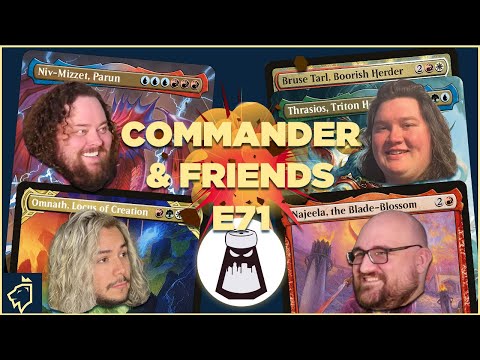 KingdomsTV – Niv Mizzet vs Thrasios & Bruse Tarl vs Najeela vs Omnath | cEDH K&F E71 | Commander MTG Gameplay [Video]