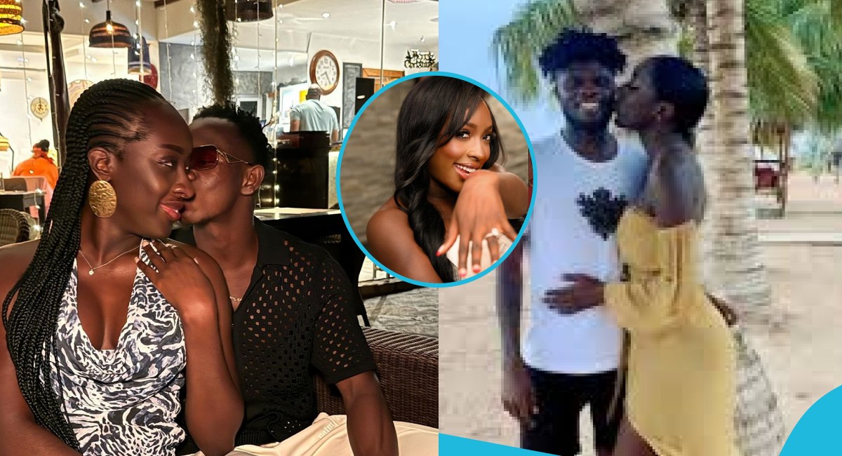 Gifty Boakye: Thomas Partey’s Ex-Lover Flaunts Her Diamond Ring After Yaw Yeboah Proposes To Her [Video]