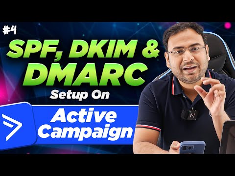 How to Configure SPF, DKIM & DMARC in Active Campaign ? | Email Marketing Course | [Video]