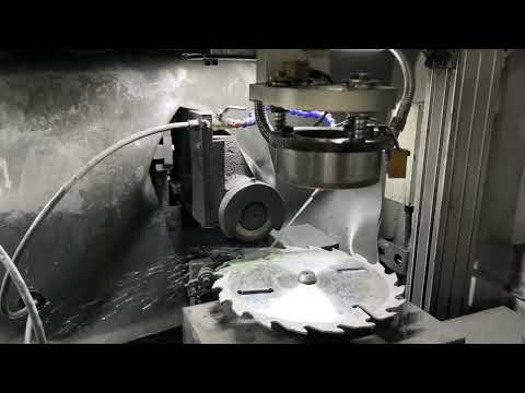 Full automatic saw blade strobe grinding machine [Video]