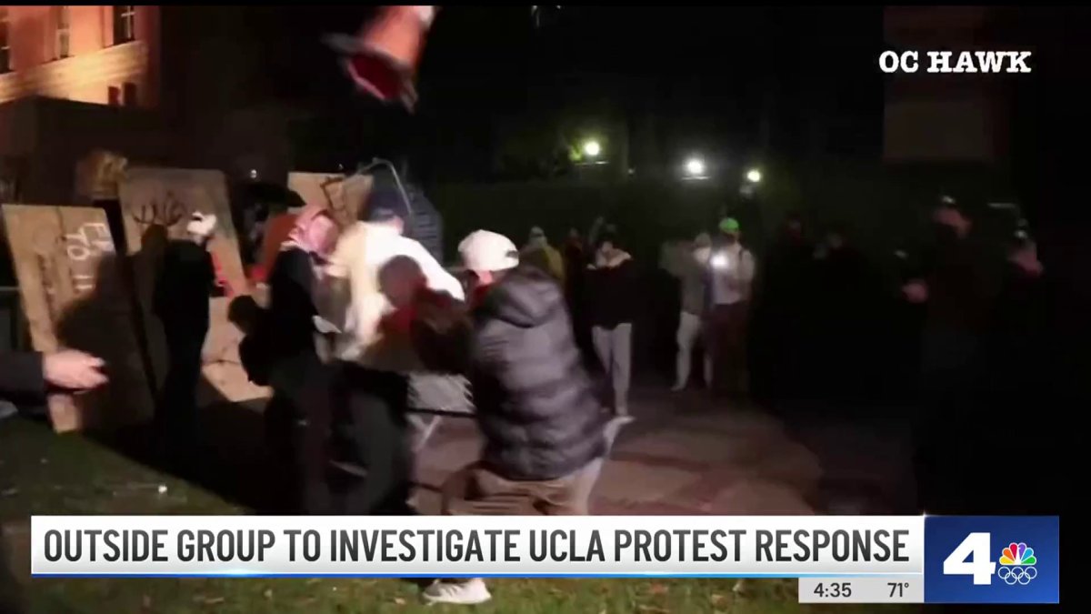 Law enforcement consulting firm to investigate violence at UCLA  NBC Los Angeles [Video]
