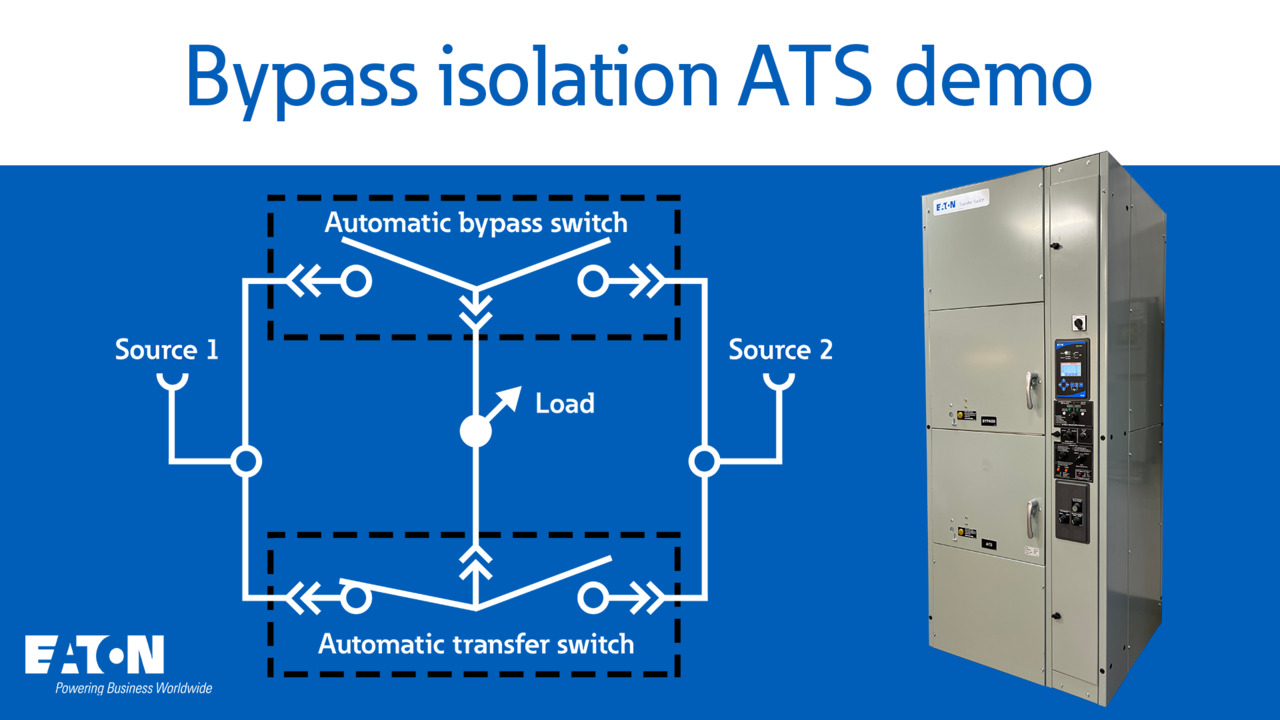 Bypass isolation transfer switch basics: what it does and how it operates [Video]