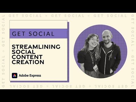 Get Social: Streamlining Social Content Creation with Adobe Express on Mobile [Video]