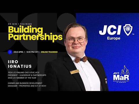 JCI Training – Building Partnerships w. Iiro Ignatius [Video]