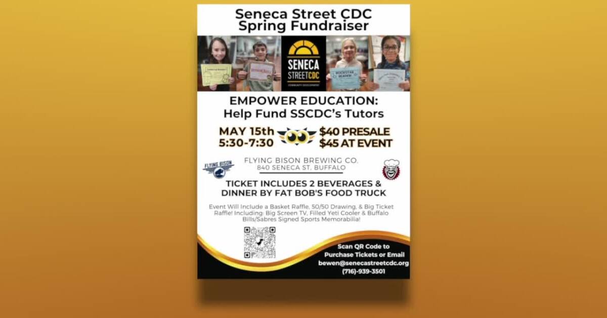 Seneca Street CDC to host Spring Fundraiser [Video]