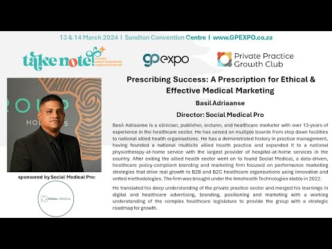 6. Prescribing Success: A Prescription for Ethical & Effective Medical Marketing by Basil Adriaanse [Video]