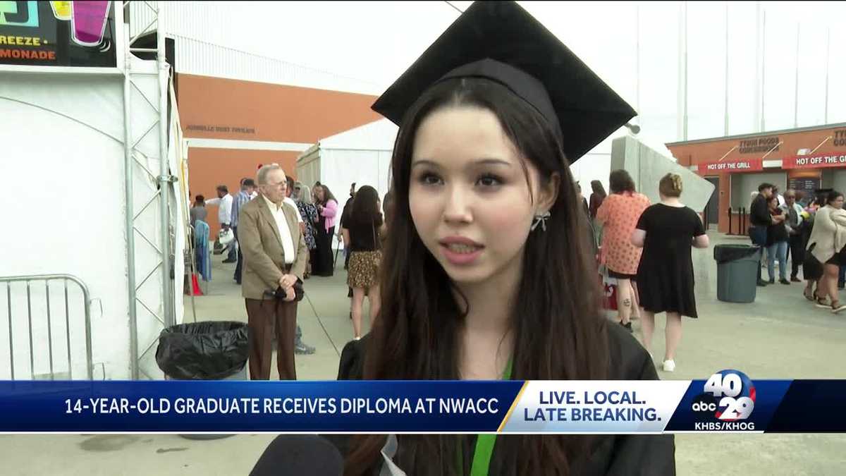 14-year-old graduates from NWACC [Video]