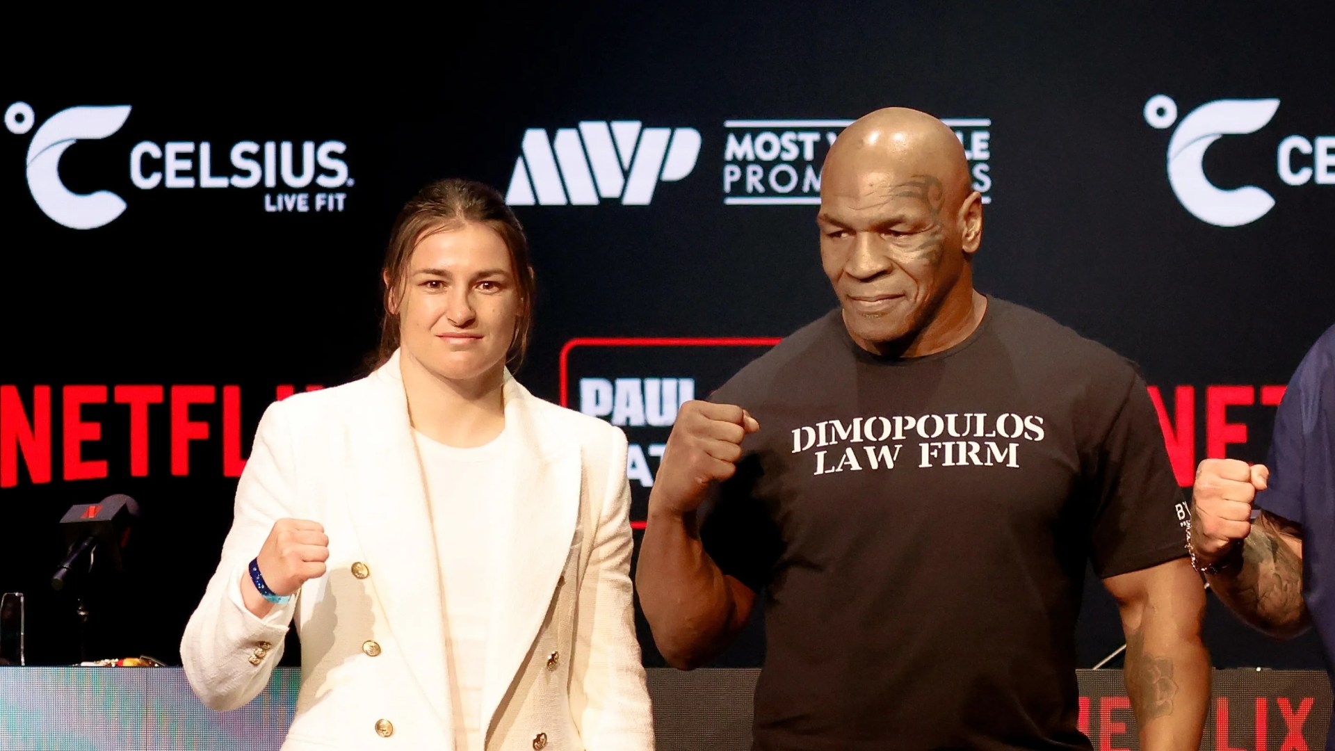 This is a dream – Katie Taylor left starstruck upon sharing press conference stage with Mike Tyson [Video]