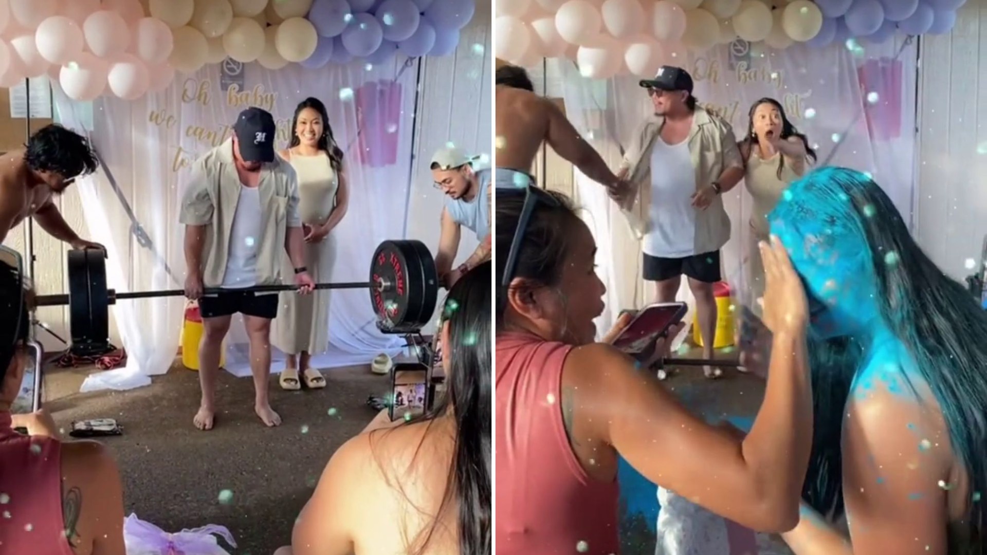 ‘Congratulations on the baby and the smurf’ viewers say as they watch the moment gender reveal goes hilariously wrong [Video]