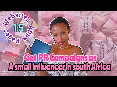 BECOME AN INFLUENCER AND  RECEIVE PRODUCTS/GET PRODUCTS TO REVIEW/SOUTH AFRICAN YOUTUBERS [Video]