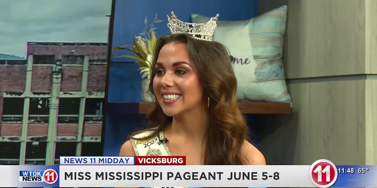 Miss Mississippi Pageant set for June 5-8 in Vicksburg [Video]