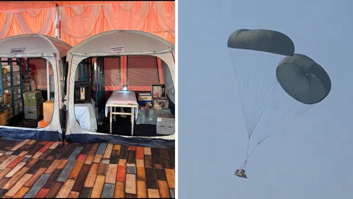 IAF Tests India’s First Portable Hospital ‘BHISHMA’ For Airdrops In Agra [Video]