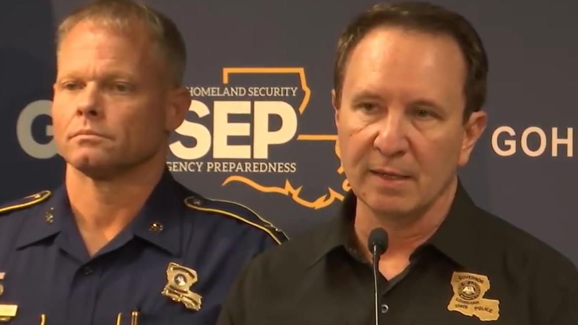 Gov. Landry says 16 parishes were hit by Monday’s storms, 3 dead and thousands without power [Video]