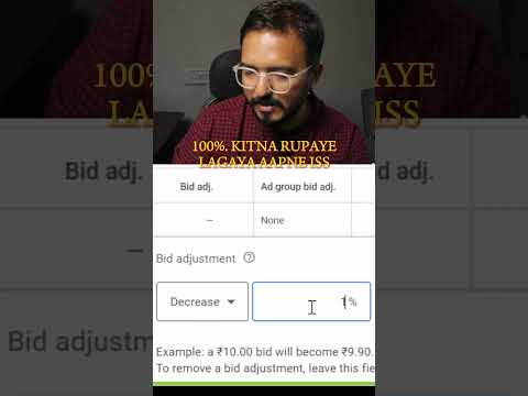 Google ads Search Campaign only on Mobile using bid adjustments [Video]