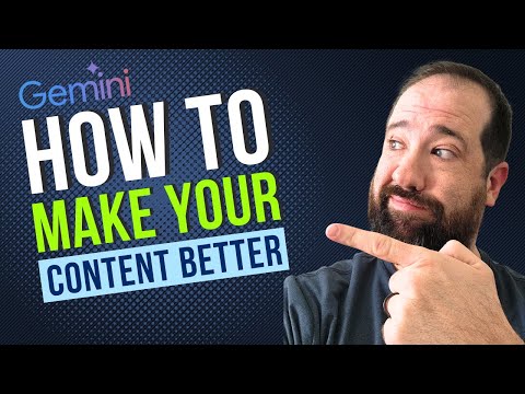 How To Make Your Content Rank Higher With Google Gemini✨ [Video]