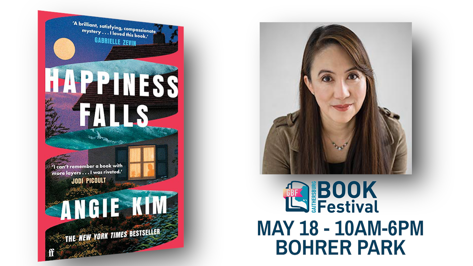 Author Angie Kim to Present Debut Novel at Gaithersburg Book Festival [Video]