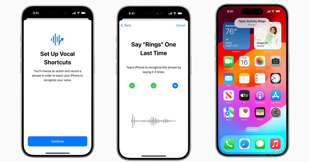 iOS 18 will let you use custom voice phrases to trigger actions [Video]