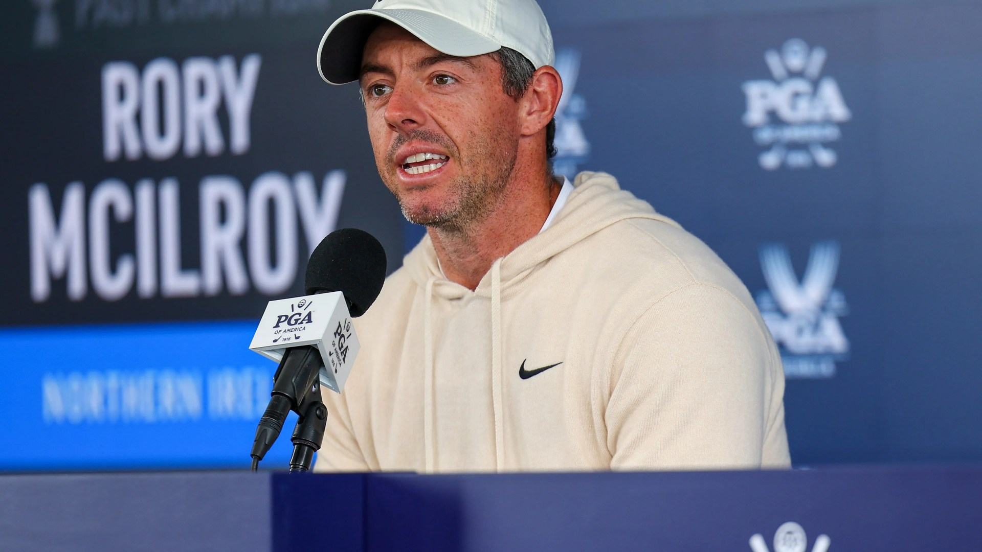 Rory McIlroy issues six-word response to ‘personal’ question following divorce news ahead of PGA Championship [Video]