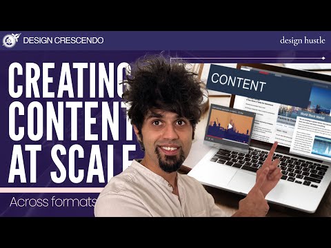 5 Tricks to Scale Content Creation for all Social Media Platforms Efficiently | Design Hustle [Video]