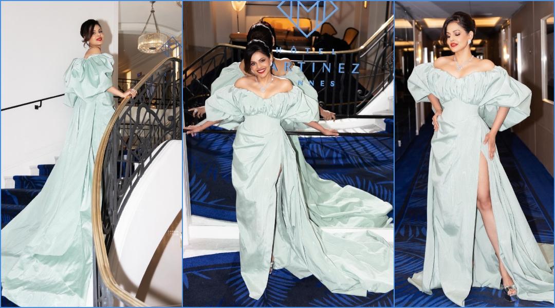 ‘I pray I don’t trip’: Shark Tank India judge Namita Thapar makes a splashing debut at Cannes; opts for bold high slit gown [pics] [Video]