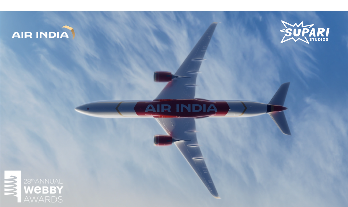 Air India and Supari Studios win Webby Award for 2024 Republic Day campaign [Video]