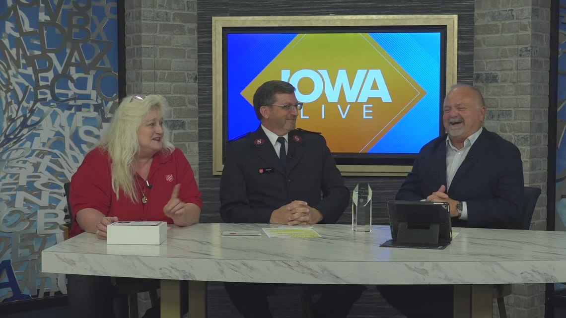 The Salvation Army of Des Moines embarrasses Lou! How you can learn more about their important work in the community [Video]