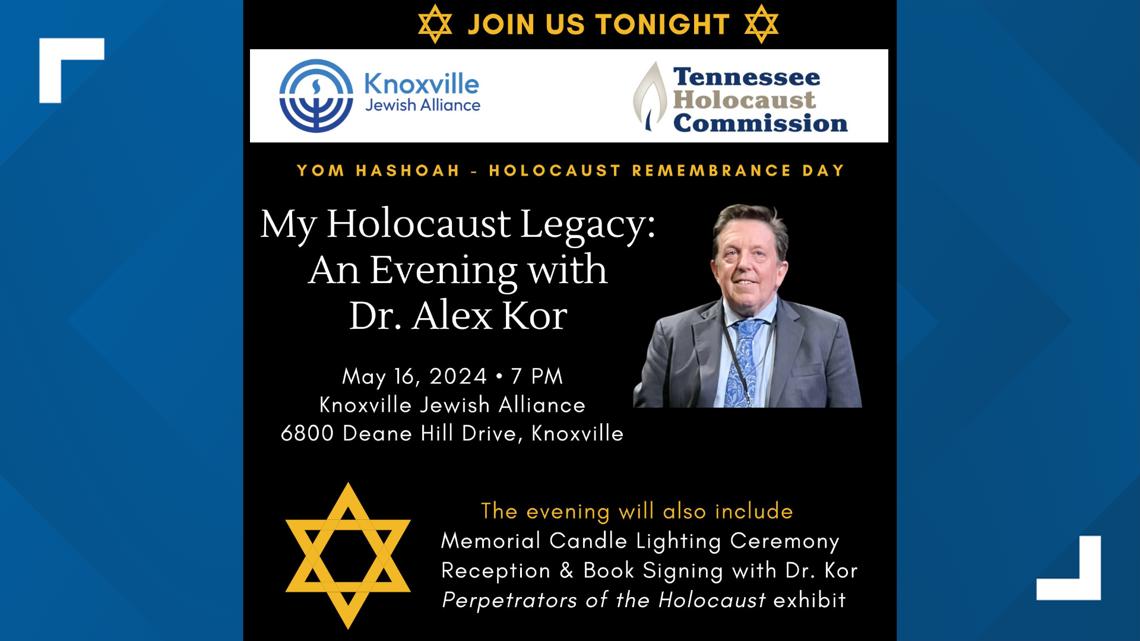 Knoxville Jewish Alliance to host event commemorating Yom HaShoah, Holocaust Remembrance Day [Video]