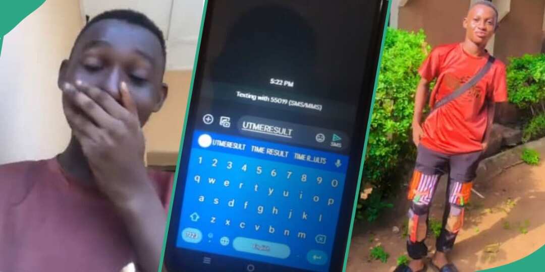 JAMB 2024: Nigerian Boy Almost in Tears as He Shares Screenshot of UTME Score, People React [Video]
