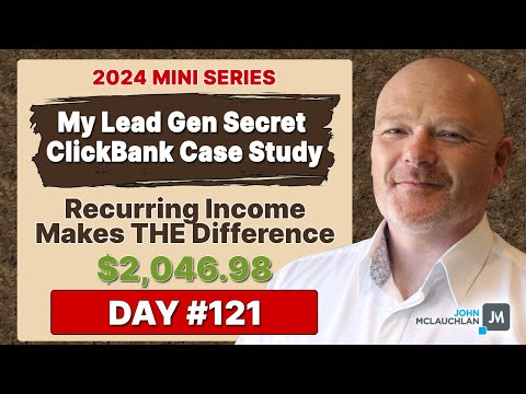My Lead Gen Secret Clickbank Affiliate Marketing Case Study Day [Video]