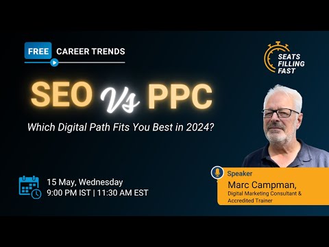 🔥SEO vs. PPC Which is Best? | Digital Marketing Career Path 2024 | Digital Marketing | Simplilearn [Video]