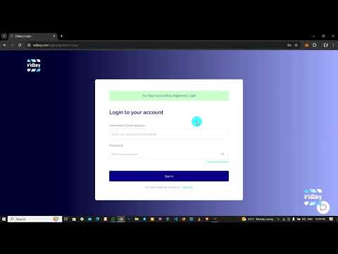How to signup and Login to vidbey [Video]