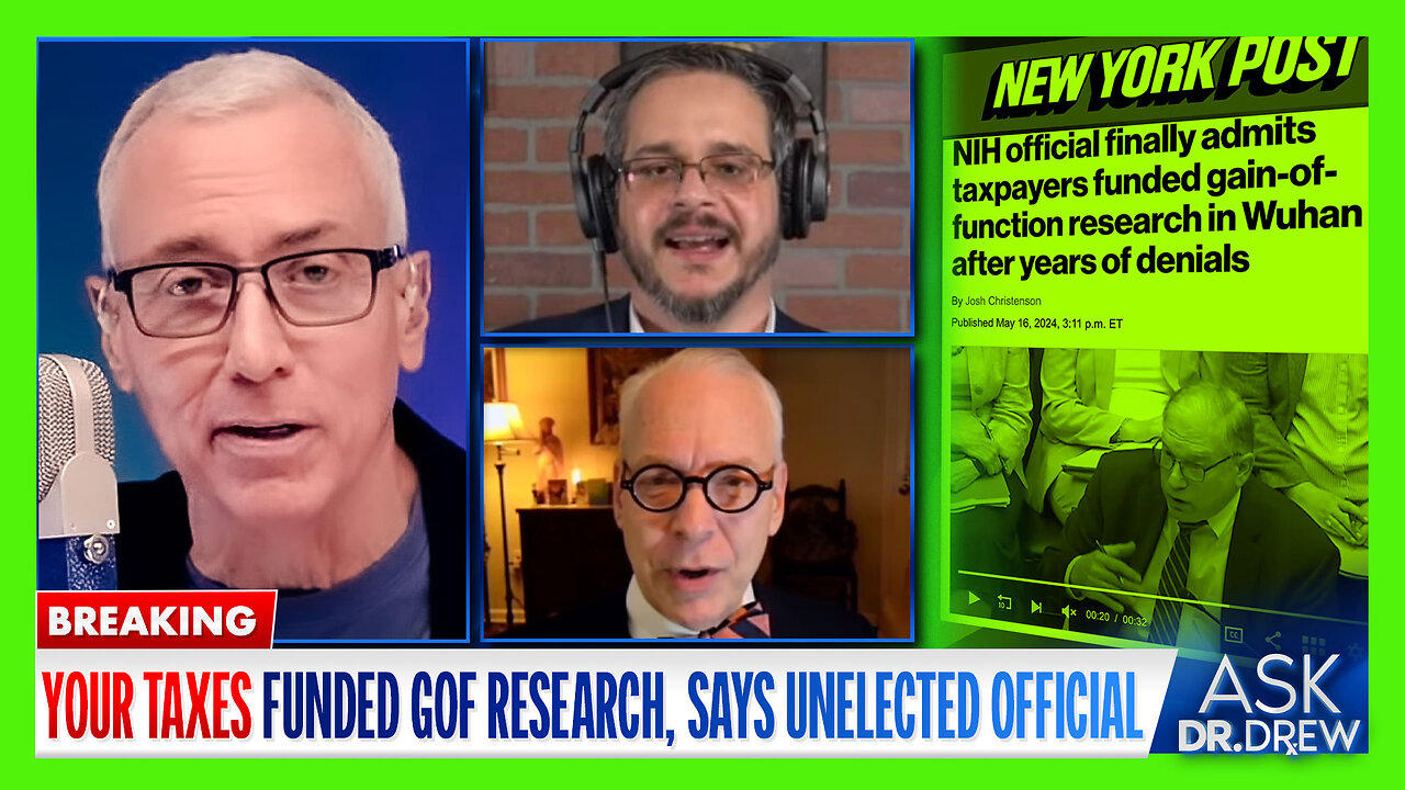 Unelected NIH Official Admits US Taxpayers [Video]