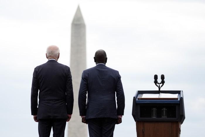 Biden praises Kenyan President Ruto for ‘his bold leadership’ as White House marks state visit [Video]