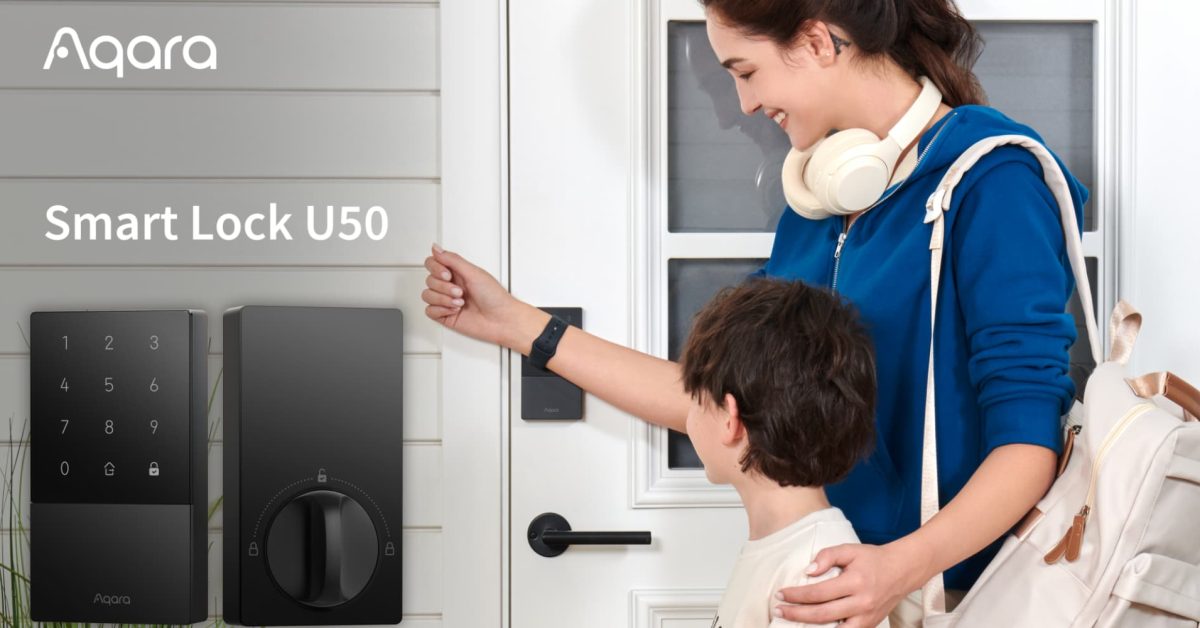 Aqara U50 smart deadbolt lock includes home key and Matter [Video]