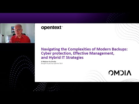 Navigating the Complexities of Modern Backups: Cyber protection, Effective Management, and Hybrid IT [Video]