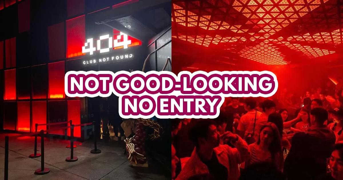 404 Club Not Found  Only good-looking men & women allowed to enter China