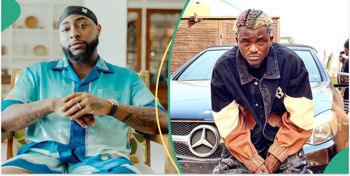 See Finish: Fans Clash As Davido Unfollows Portable Hours After Their Online Saga [Video]
