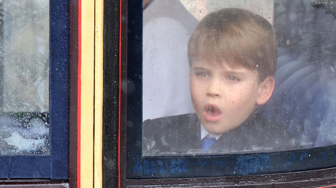 Prince Louis Puts His Silly Faces and Dance Skills on Display at 2024 Trooping the Colour [Video]